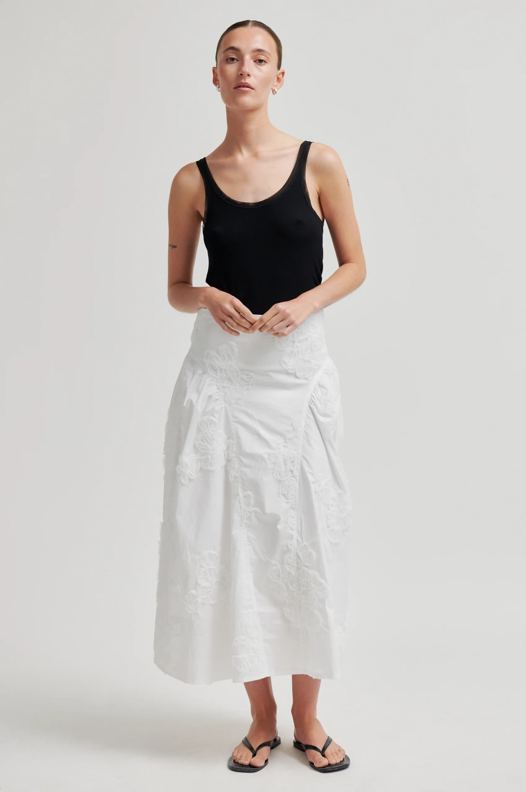 Ashley Sculptured Skirt - Image 4