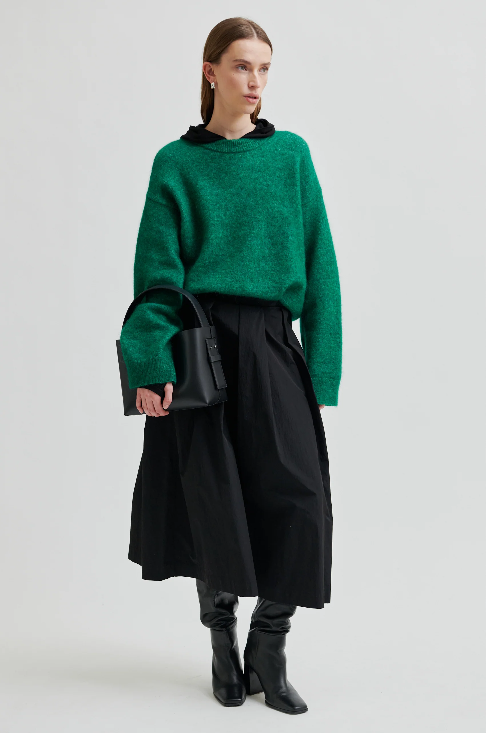 Brook Knit Drop Shoulder O-Neck - Image 3