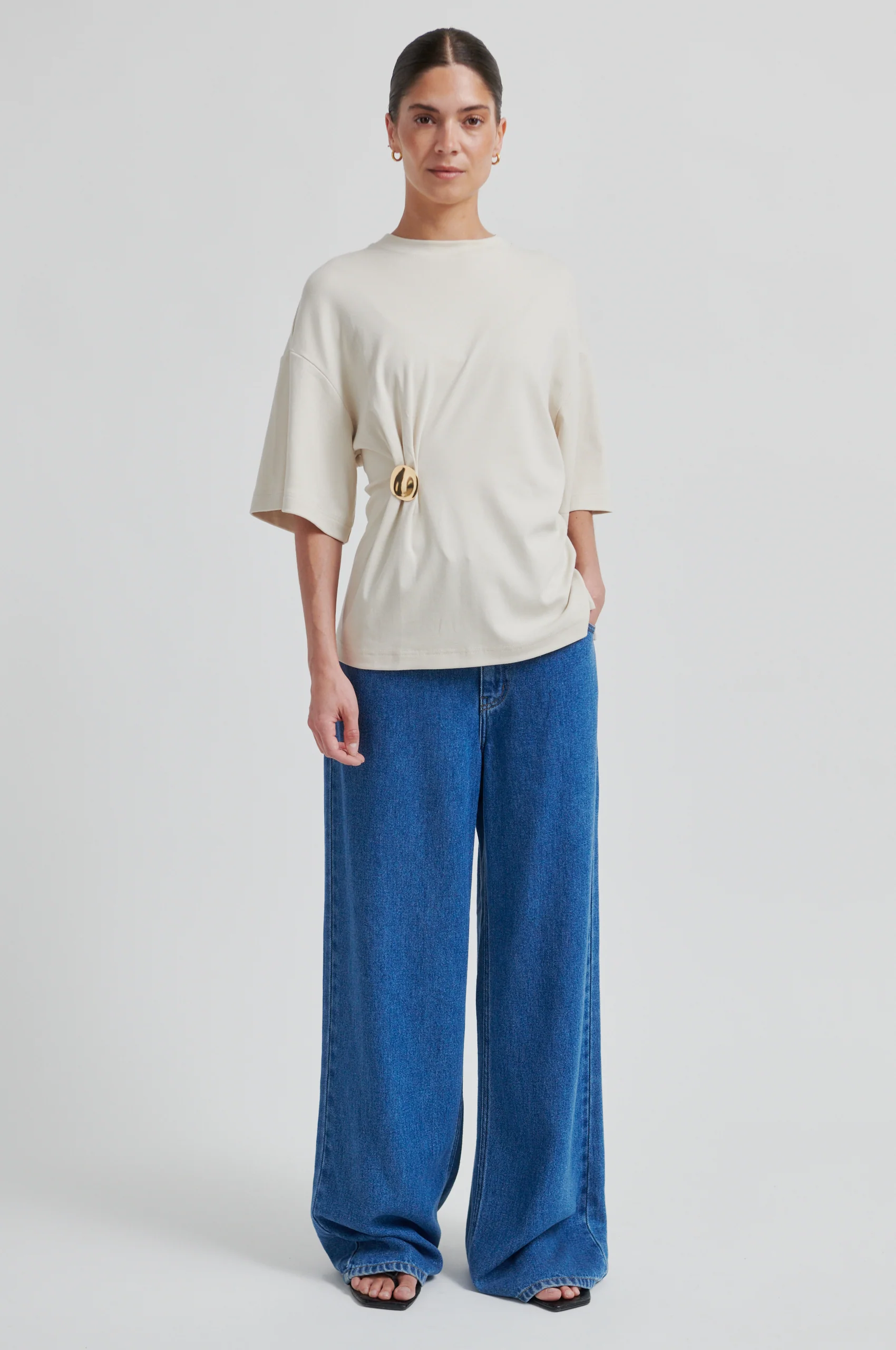 Enora Brooch Tee - Image 3