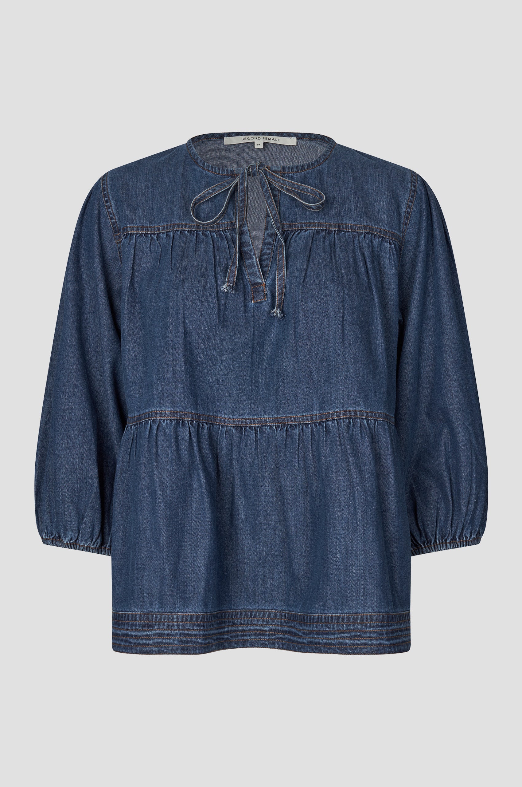 Evana Denim Blouse - Image 2