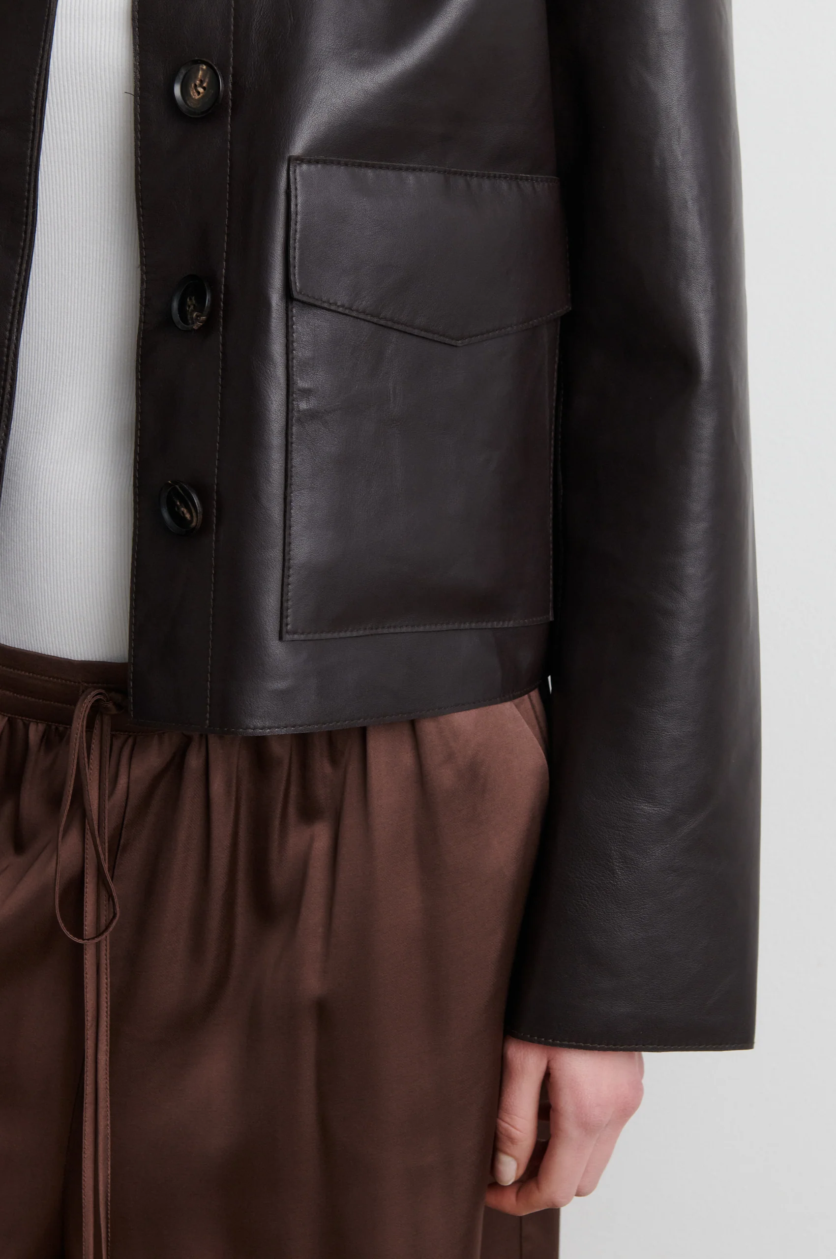 Ezay Leather Jacket - Image 3