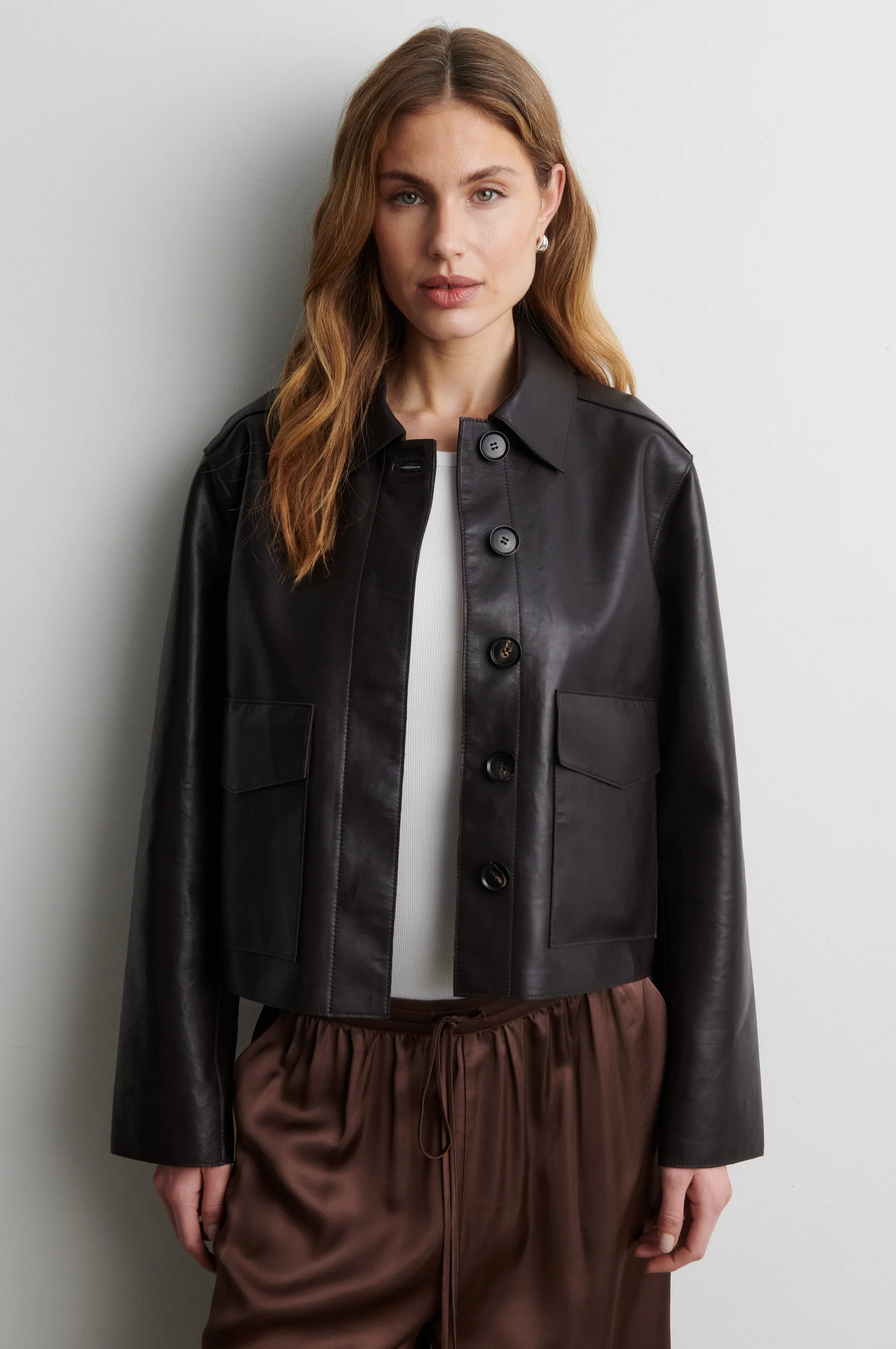 Ezay Leather Jacket - Image 4