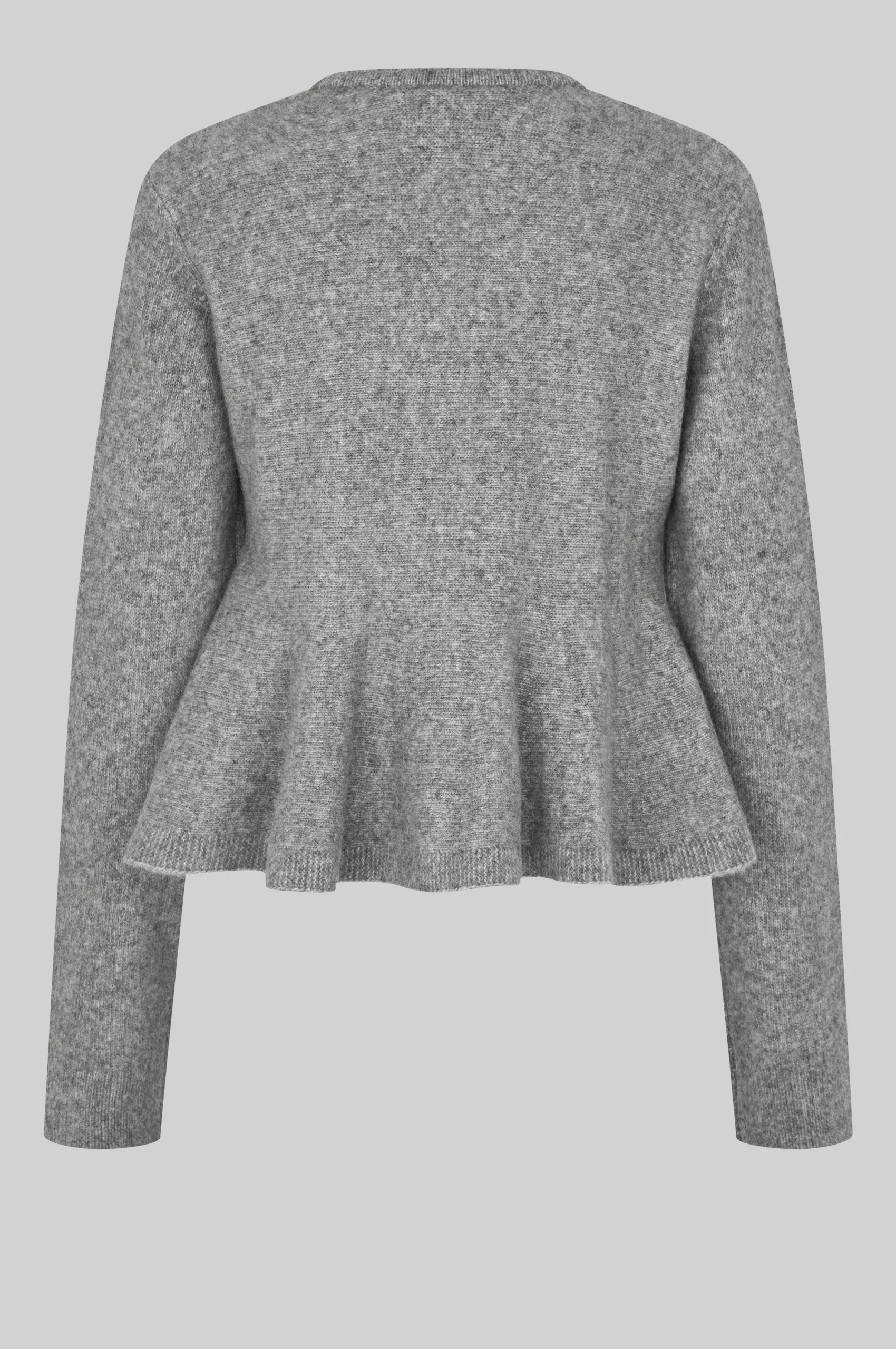 Hiva Peplum Knit Cardigan - Image 7