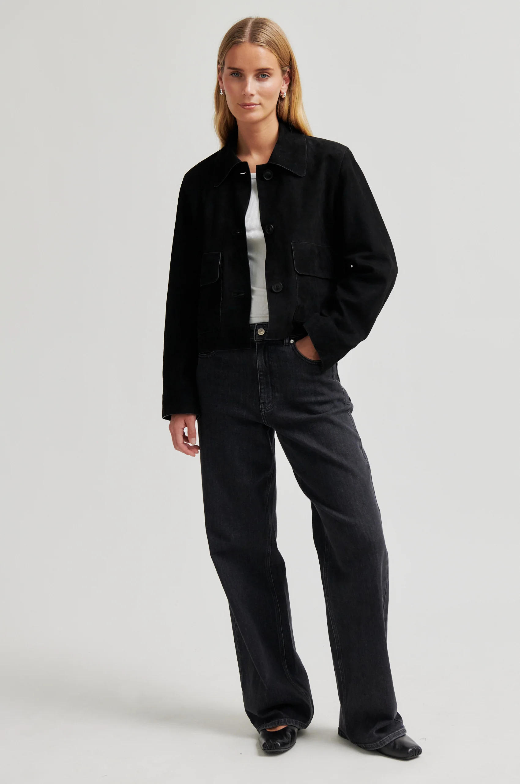 Noomi Suede Jacket - Image 3
