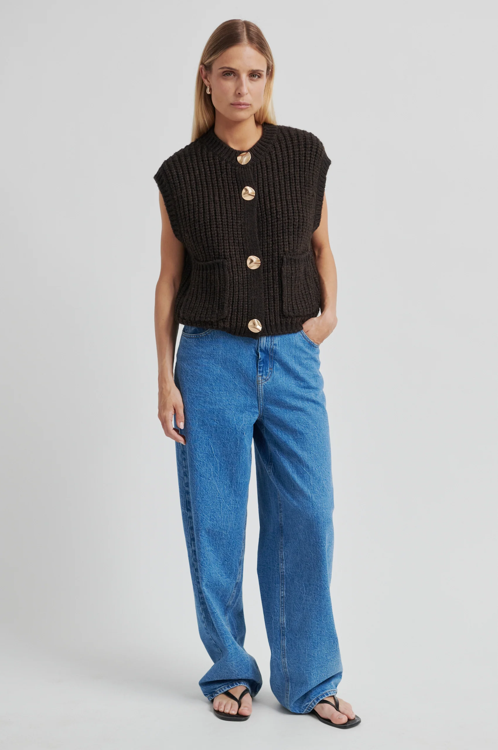 Ulrikke Knit Vest - Image 3